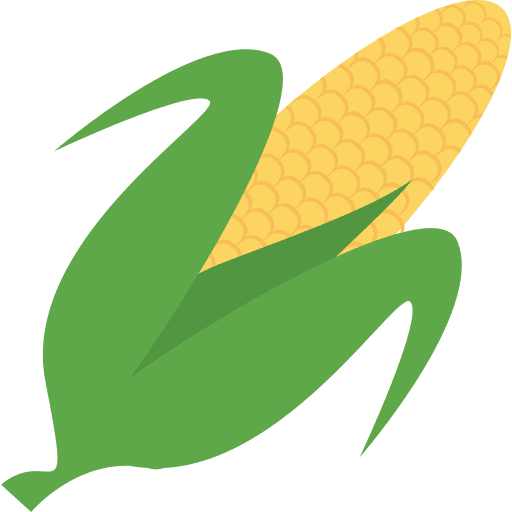 Corn healthy food corn cereal icon