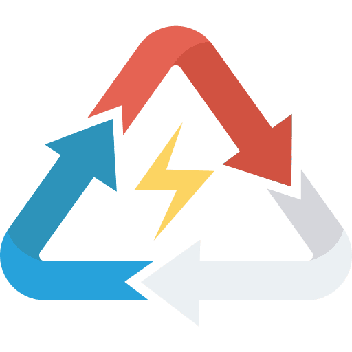 Ecology container recyclable nature icon