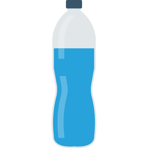 Water bottle water food and restaurant drink water icon