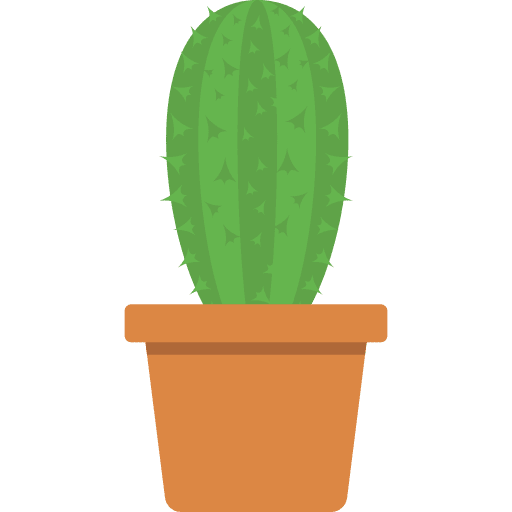 Cactus gardening farming and gardening garden icon