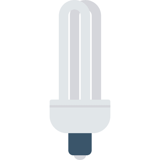 Led lamp save energy energy saving led bulb icon