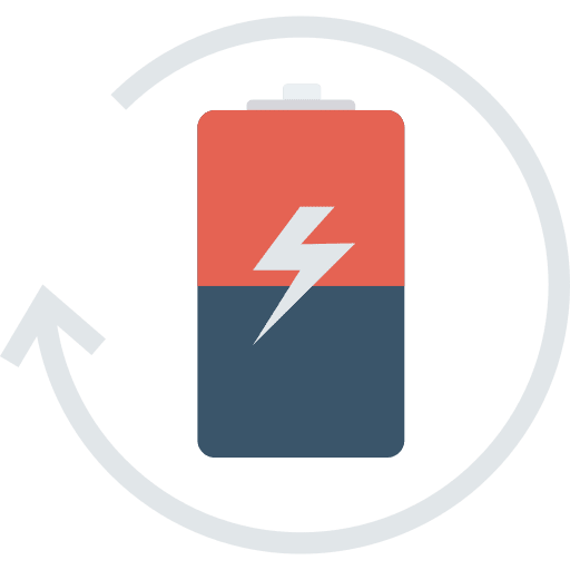 Full battery full battery status battery icon