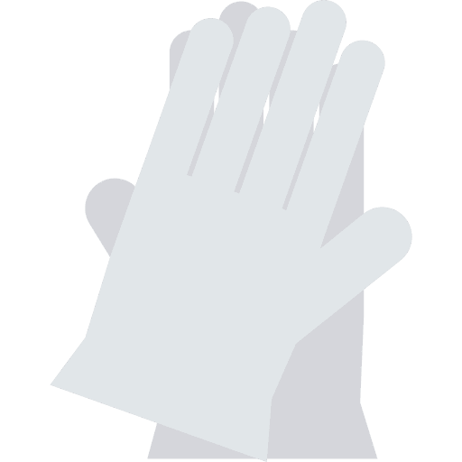 Gloves fashion rubber gloves glove icon