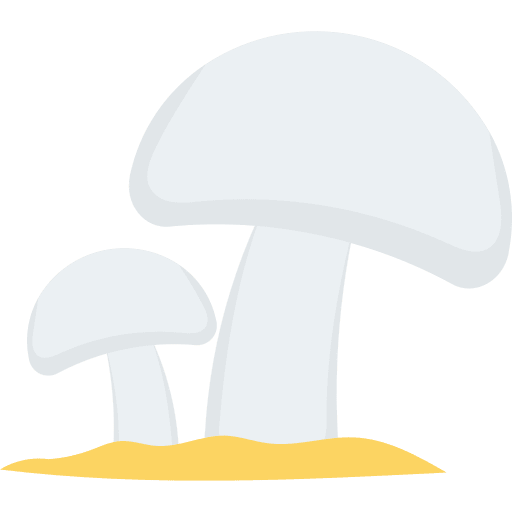 Mushroom mushrooms food and restaurant ecology and environment icon