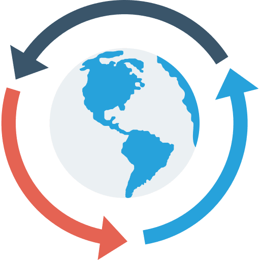 Earth earth renewable ecology and environment icon