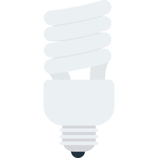 Energy saving ecology lightbulb save the planet icon