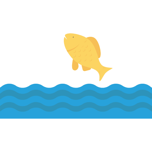 Fish ocean nature aquaculture icon