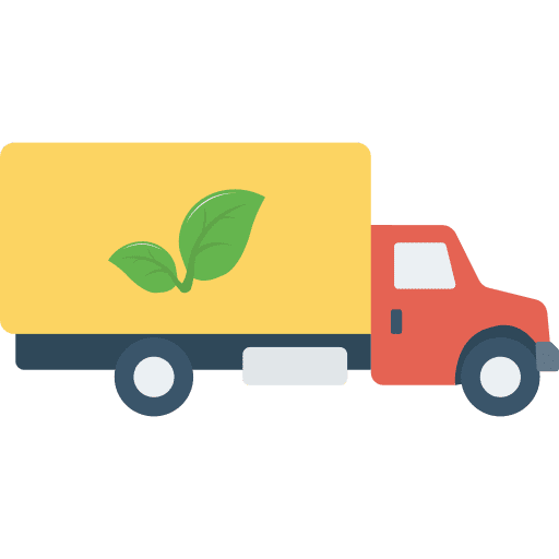 Truck transport shipping truck icon