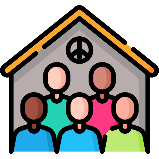 Refuge cultures civil right movement buildings icon