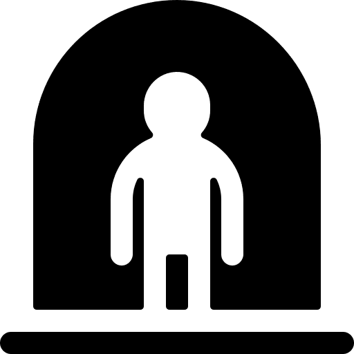 Social distancing social face distance icon