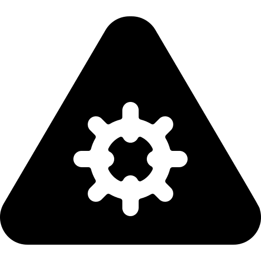 Warning coronavirus virus covid 19 icon