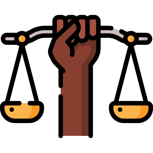 Justice scale balance equality scale icon