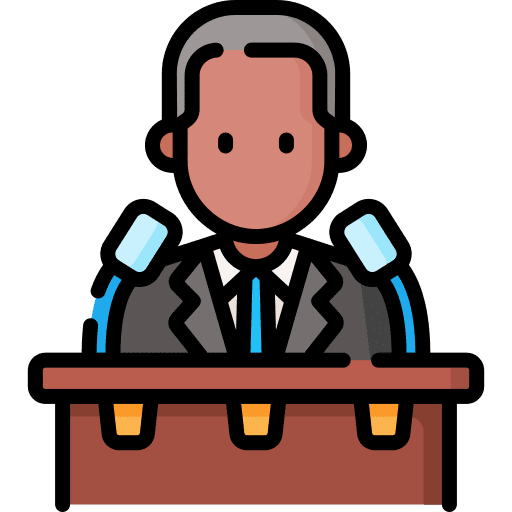 Martin luther king communications speech protest icon