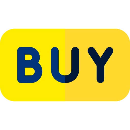 Buy button commerce and shopping buy button icon