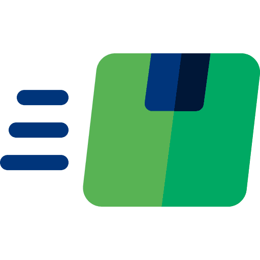 Fast delivery fast delivery shipping and delivery box icon