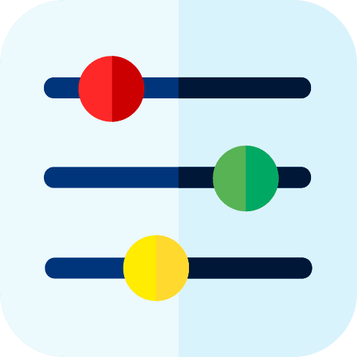Filter ui panel option icon