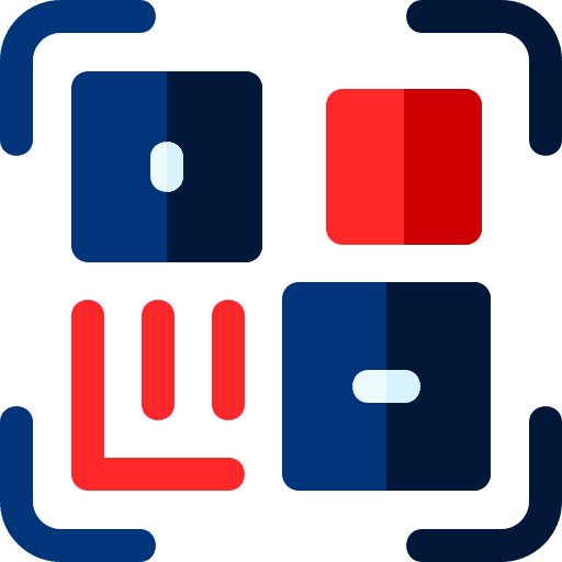 Qr code smartphone electronics qr icon