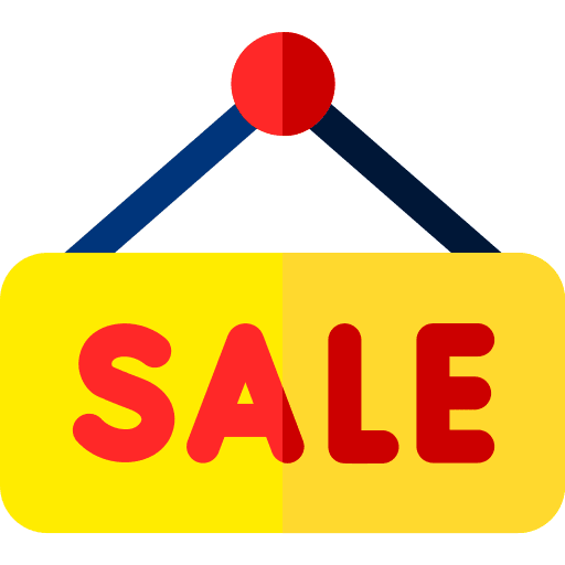 Sale shop commerce and shopping store icon
