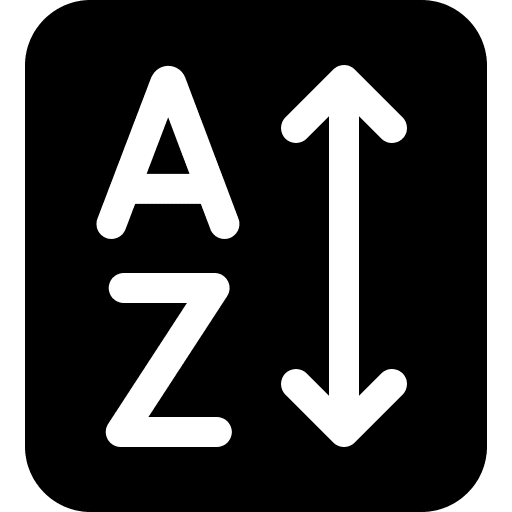 Filter order ui az icon