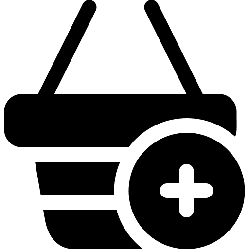 Add to basket commerce buy ecommerce icon