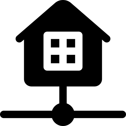 Home online home local icon