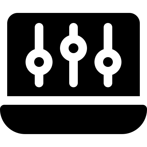 Options software screen filter icon