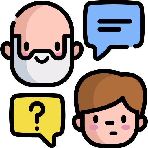 Generation generation young grandfather icon