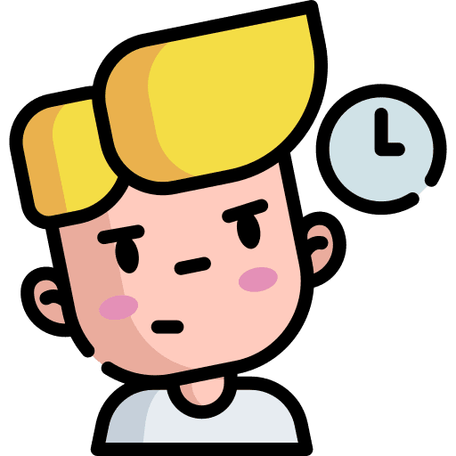 Impatient impatient waiting people icon