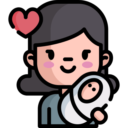 Mother mother mothers day baby icon