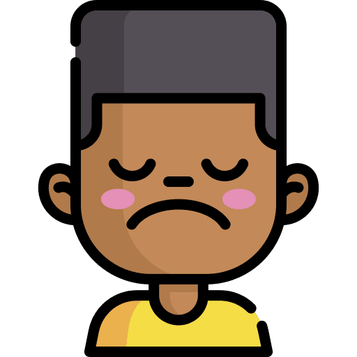 Arrogant profile user emotion icon