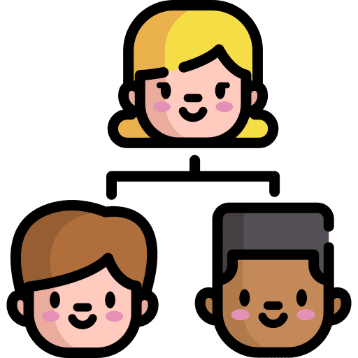 Hierarchy hierarchical structure organization hierarchy icon