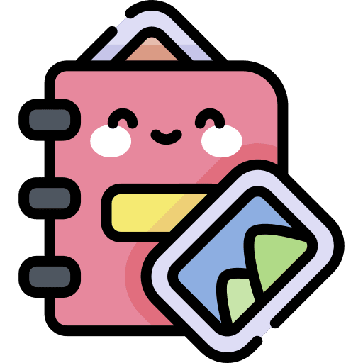 Photo album photo book book photo icon