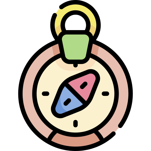 Compass location compass cardinal points icon