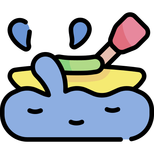 Rapids summer amusement park playground icon