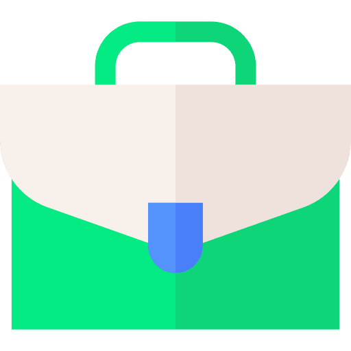 Suitcase briefcase work suitcase icon