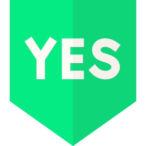 Yes miscellaneous affirmative sticker icon