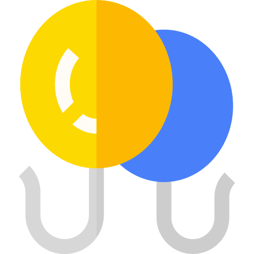 Balloons celebration decoration balloons icon