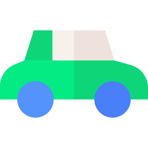 Car automobile transportation transport icon