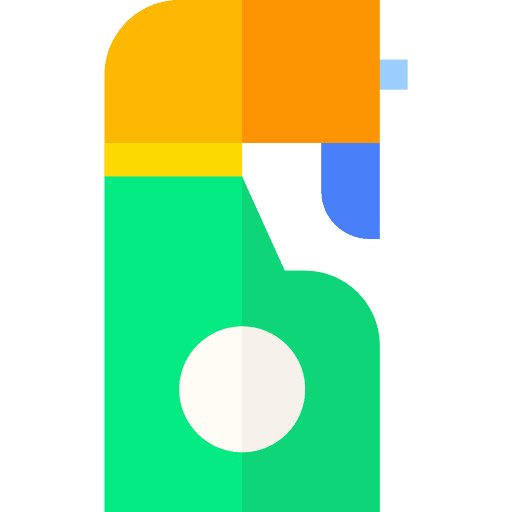 Cleaning spray product bottle icon