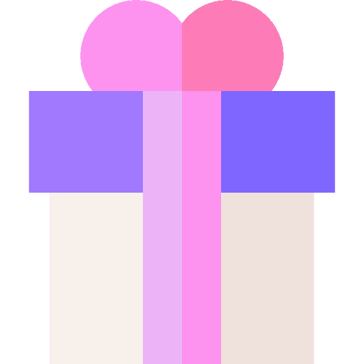 Gift birthday gift box icon