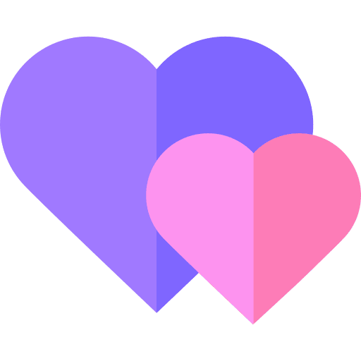 Heart heart shapes and symbols love and romance icon