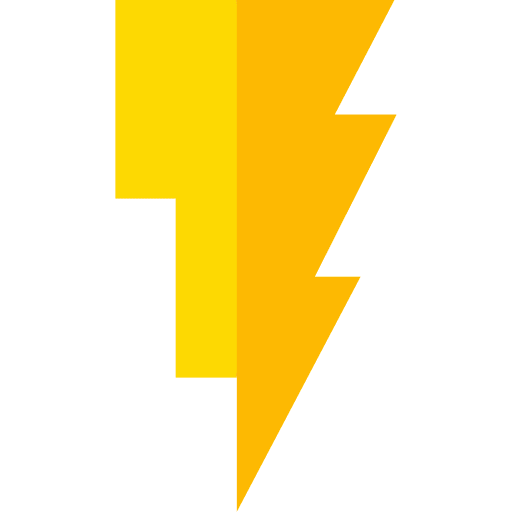 Bolt weather energy flash icon