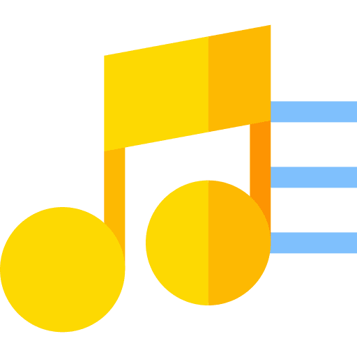 Music interface ui note icon