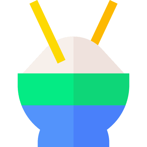 Rice japanese food food and restaurant bowl icon