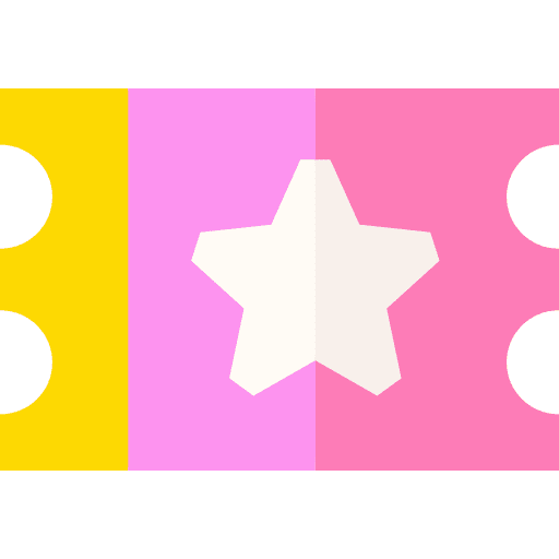 Ticket circus pass show icon