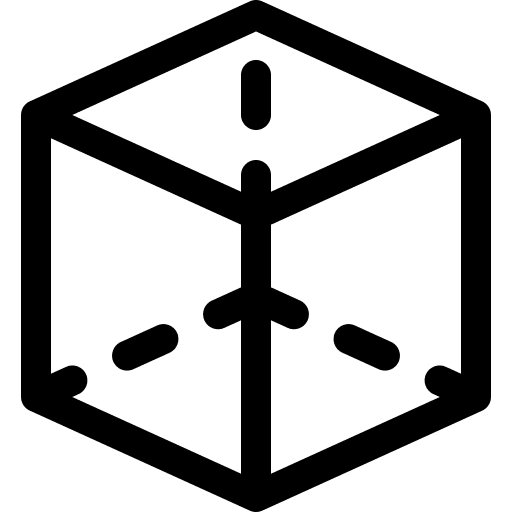 Cube cube geometry geometric icon