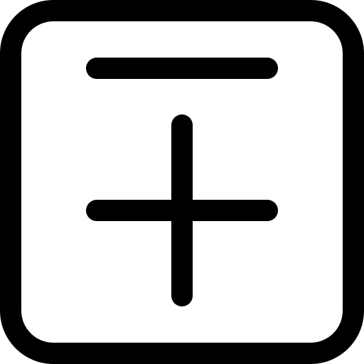 Minus shapes and symbols symbols mathematics icon