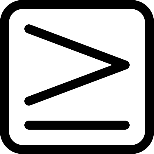 Is greater than or equal to symbol operations is greater than or equal to icon