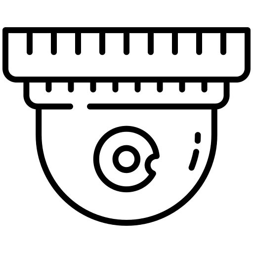 Cctv electronics digital security system icon