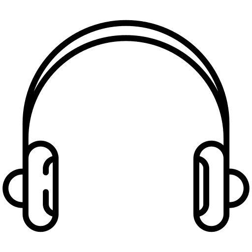 Headphone earphones music headphone headphone icon